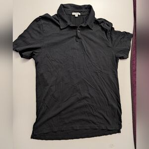 James Perse Dark Gray Polo Shirt